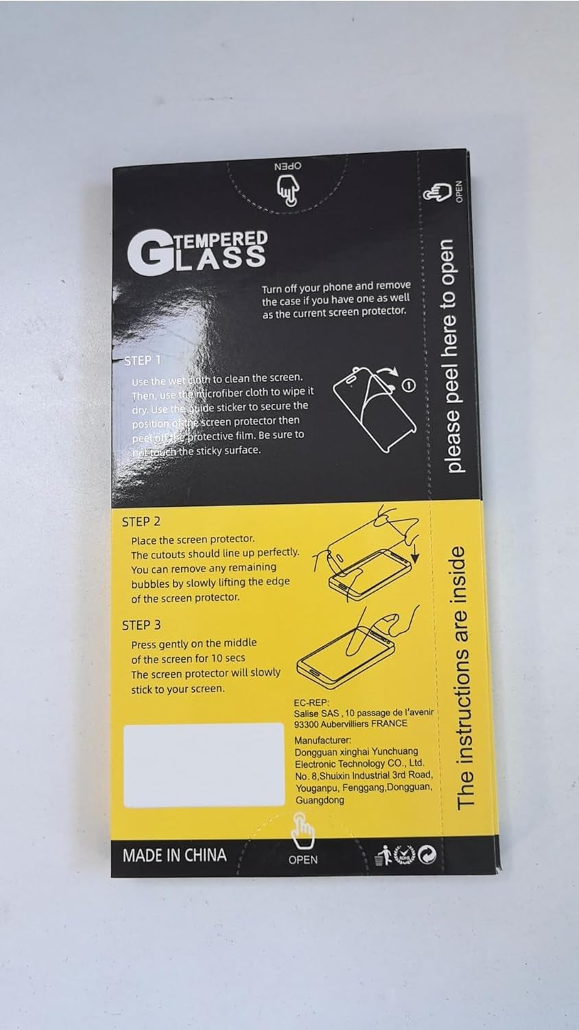 3 Pack Designed for Iphone 14, Iphone 13, Iphone 13 Pro (6.1 Inches) Screen Protector Tempered Glass,Case Friendly Scratch-Proof, Bubble Free, Ultra Resistant