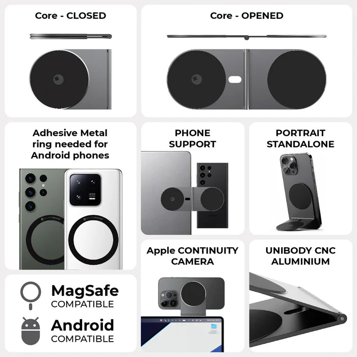 Pro Core - MagSafe phone & tablet holder